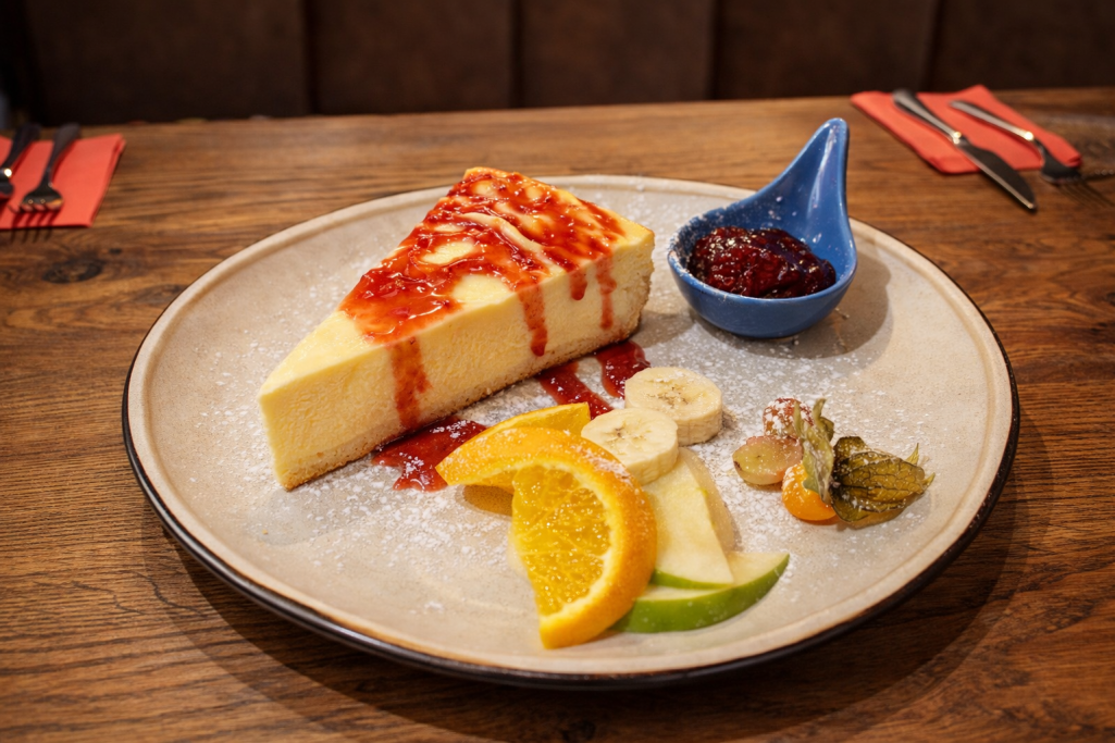 Käsekuchen Restaurant Alte Schule Eisenach