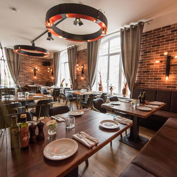 Gastraum Restaurant Alte Schule Eisenach Innenansicht