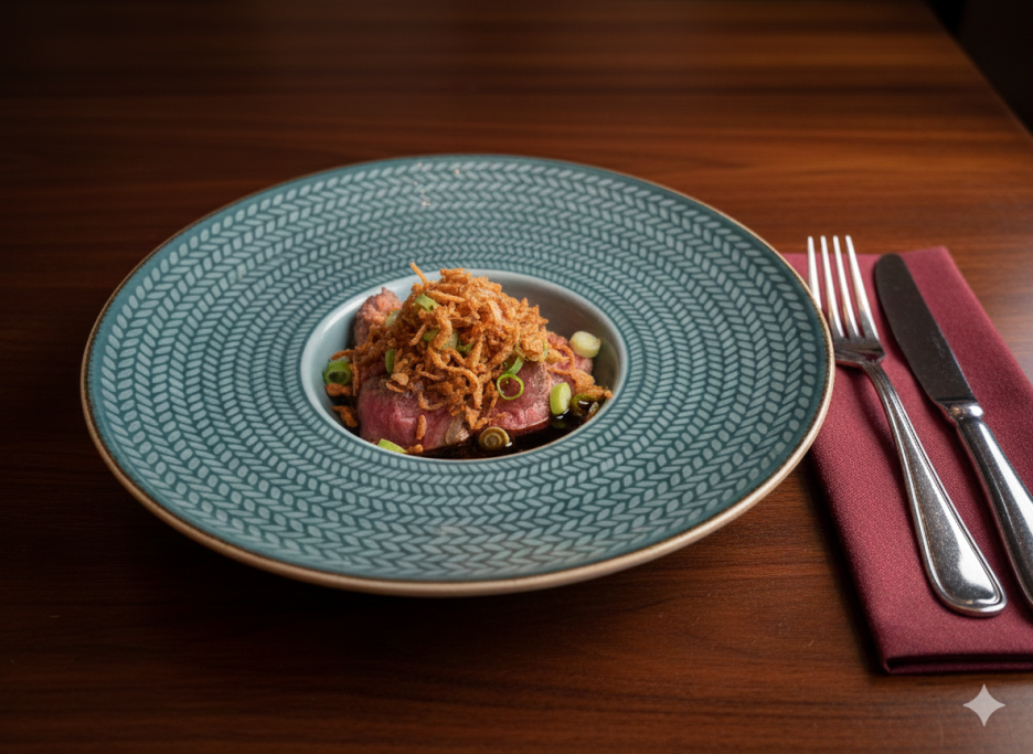 Tataki Rind Restaurant Alte Schule Eisenach